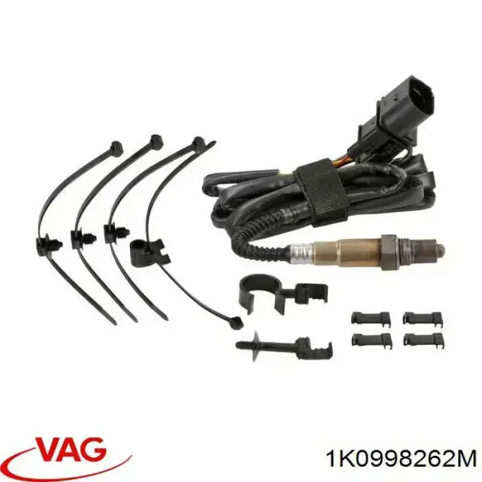 Comprar 1K0998262M VAG Sonda lambda, sensor de oxígeno antes del catalizador izquierdo