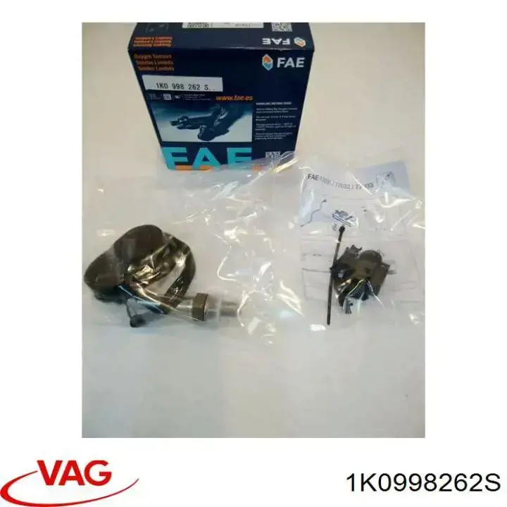 Comprar 1K0998262S VAG Sonda lambda, sensor de oxígeno después del catalizador izquierdo