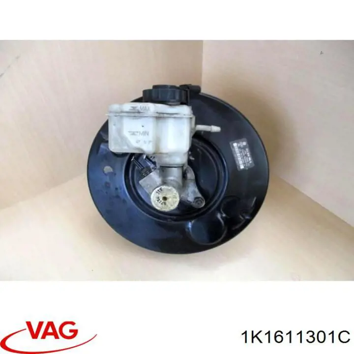 Comprar 1K1611301C VAG Depósito de líquido de frenos, cilindro de freno principal 