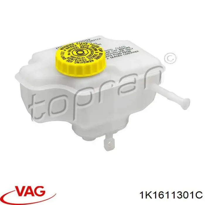 1K1611301C VAG depósito de líquido de frenos