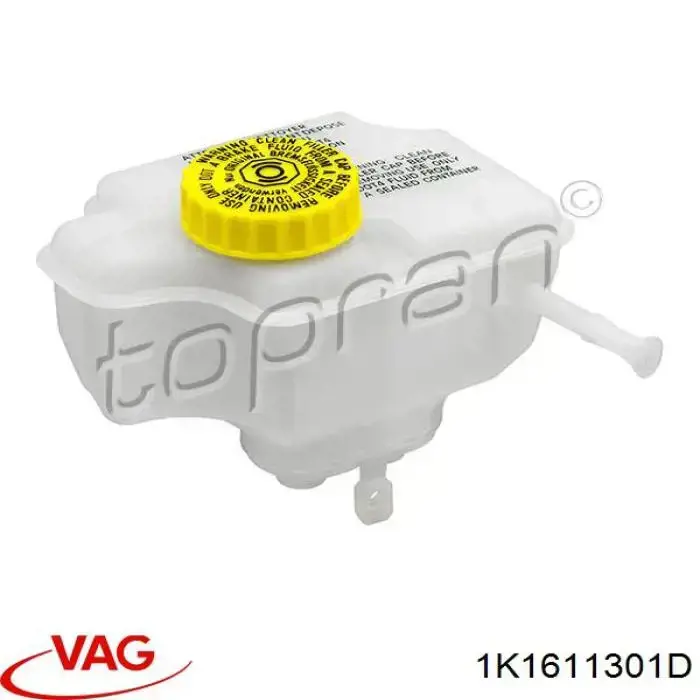 Depósito de líquido de frenos VAG 1K1611301D precio, desde 25,43 EUR