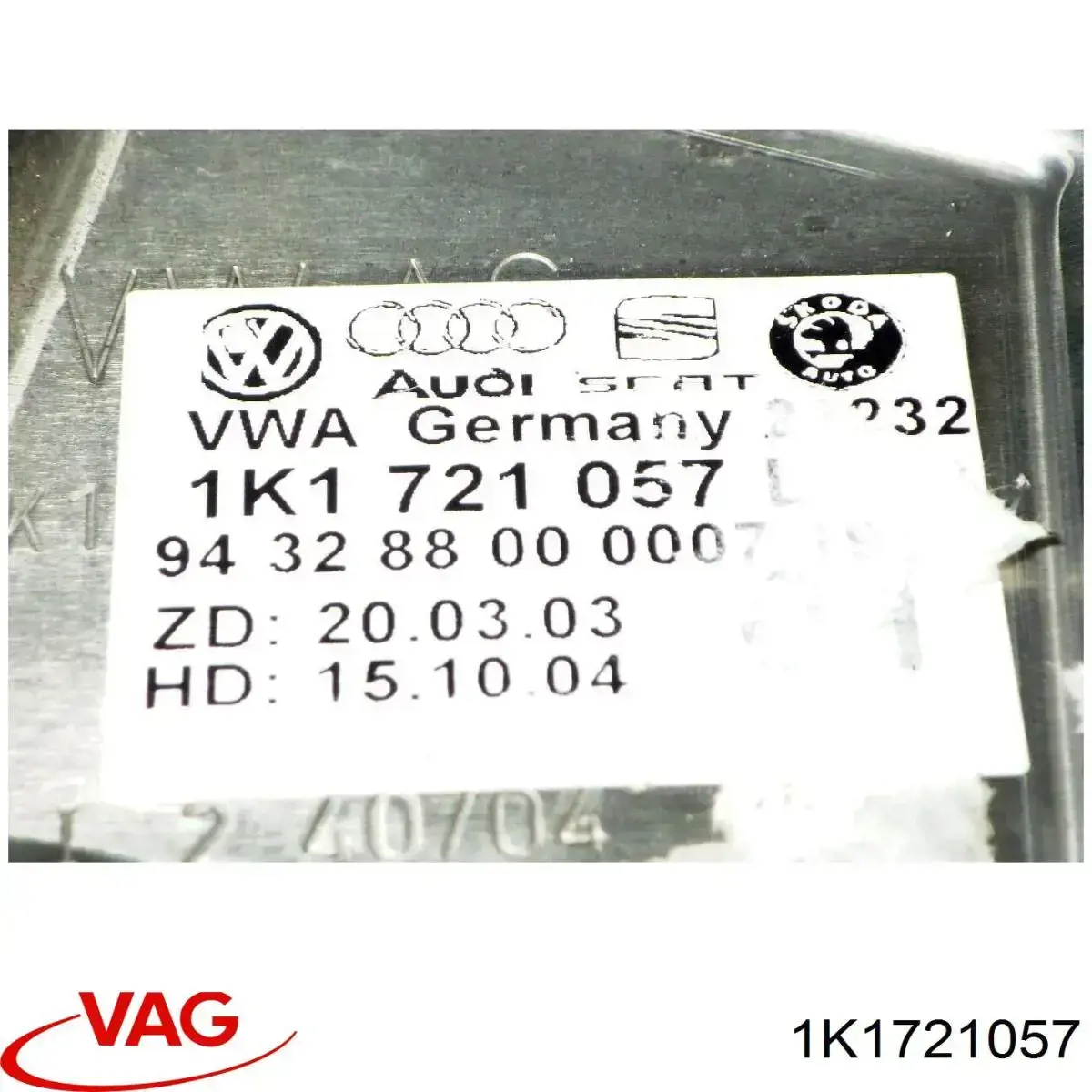 1K1721057 VAG 