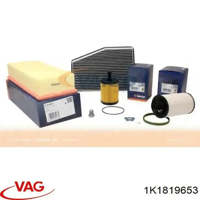 Filtro de cabina VAG 1K1819653 precio, desde 9,38 EUR