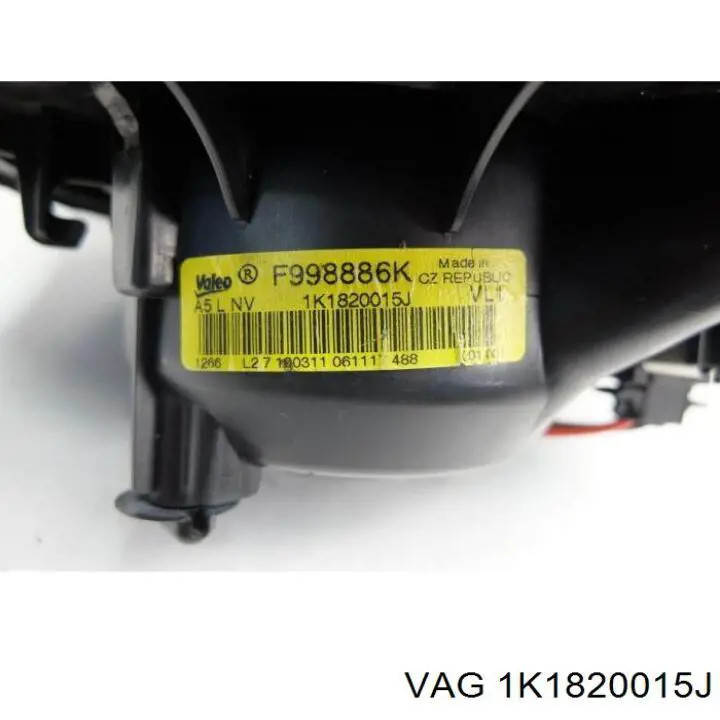 Ventilador de calefacción VAG 1K1820015J precio, desde 56,63 EUR