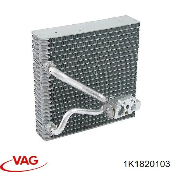 Evaporador de aire acondicionado 1K1820103 VAG