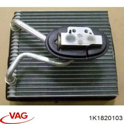 Evaporador de aire acondicionado 1K1820103 VAG