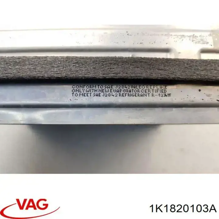 Evaporador de aire acondicionado 1K1820103A VAG