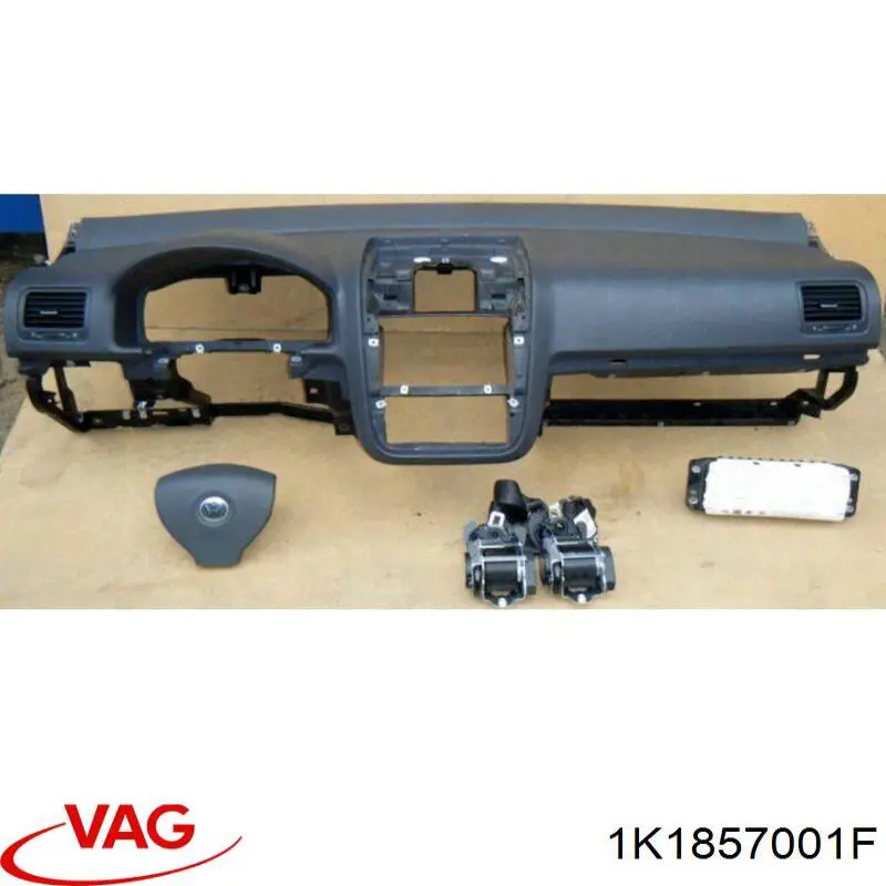 1K1857001F VAG panel frontal interior salpicadero