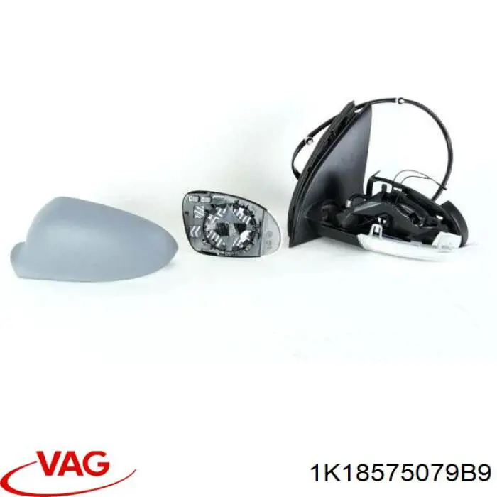 Espejo retrovisor izquierdo Volkswagen Golf 5 1K1