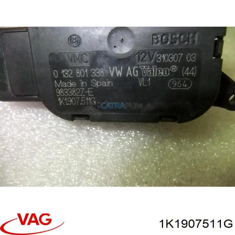 Comprar 1K1907511G VAG Actuador de compuerta de la calefacción