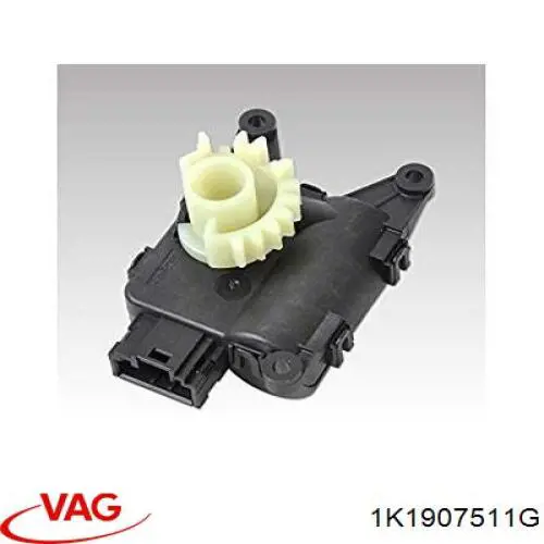 Actuador de compuerta de la calefacción 1K1907511G VAG