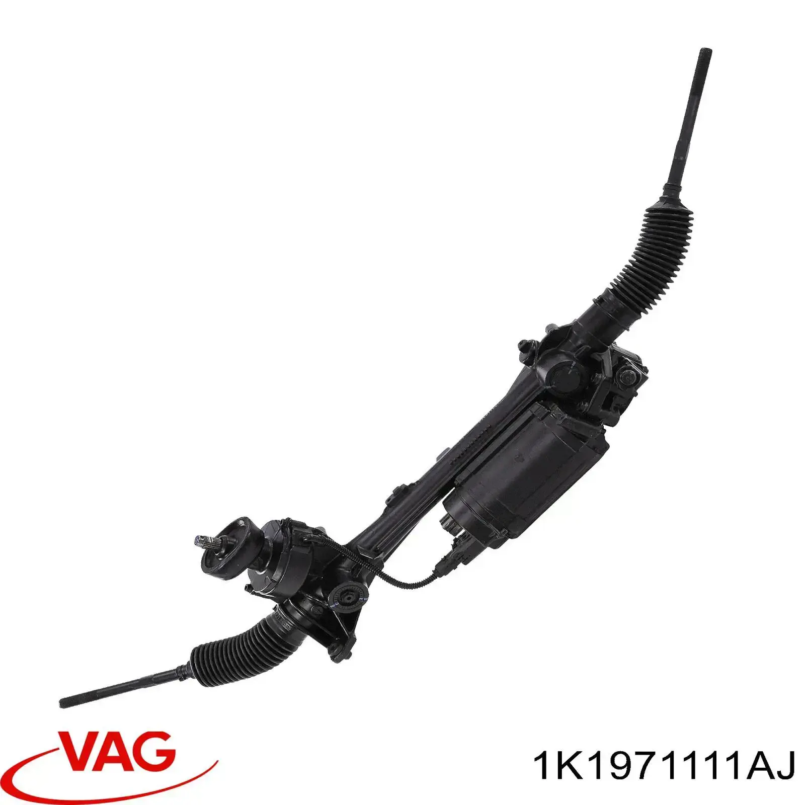 Mazo de cables de la cremallera de dirección Servotronic 1K1971111AJ VAG