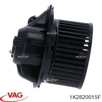 1K2820015F VAG motor eléctrico, ventilador habitáculo
