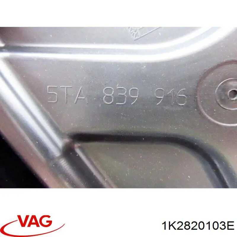 Comprar 1K2820103E VAG Evaporador de aire acondicionado
