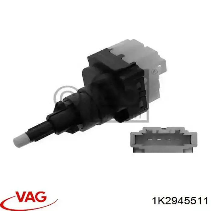 Interruptor luz de freno VAG 1K2945511