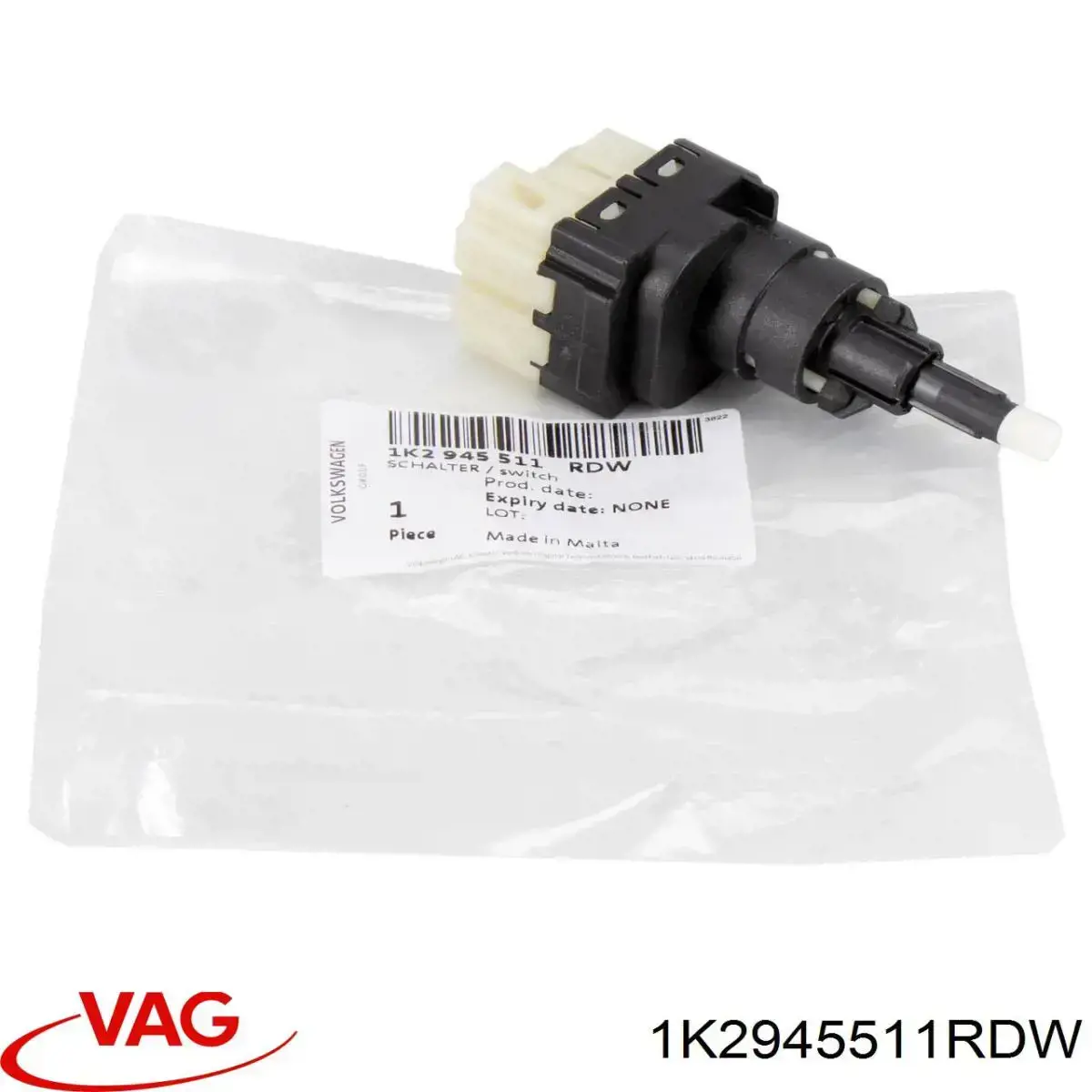 Interruptor de luz de freno VAG 1K2945511RDW precio, desde 8,56 EUR