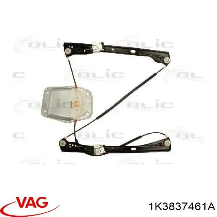 Mecanismo elevalunas delantero izquierdo VAG 1K3837461A precio, desde 46,96 EUR