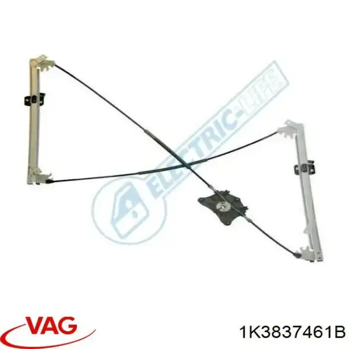 Mecanismo elevalunas delantero izquierdo VAG 1K3837461B precio, desde 46,96 EUR