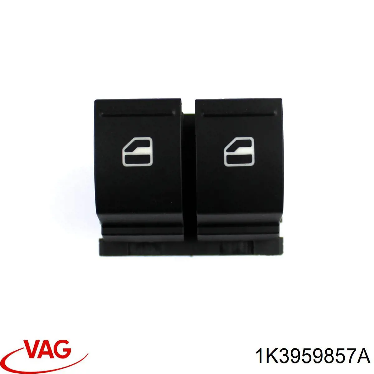 Interruptor de elevalunas delantera izquierda 1K3959857A VAG