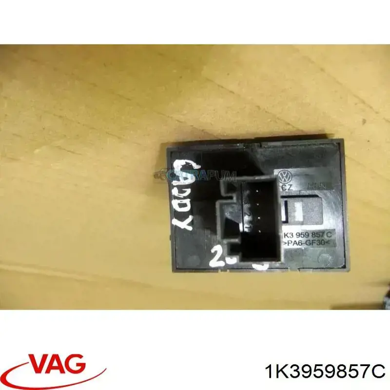 Unidad de control de elevalunas delantera izquierda VAG 1K3959857C precio, desde 12,13 EUR