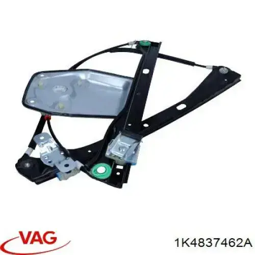 Mecanismo de elevalunas, puerta delantera derecha Volkswagen Golf 5 1K1