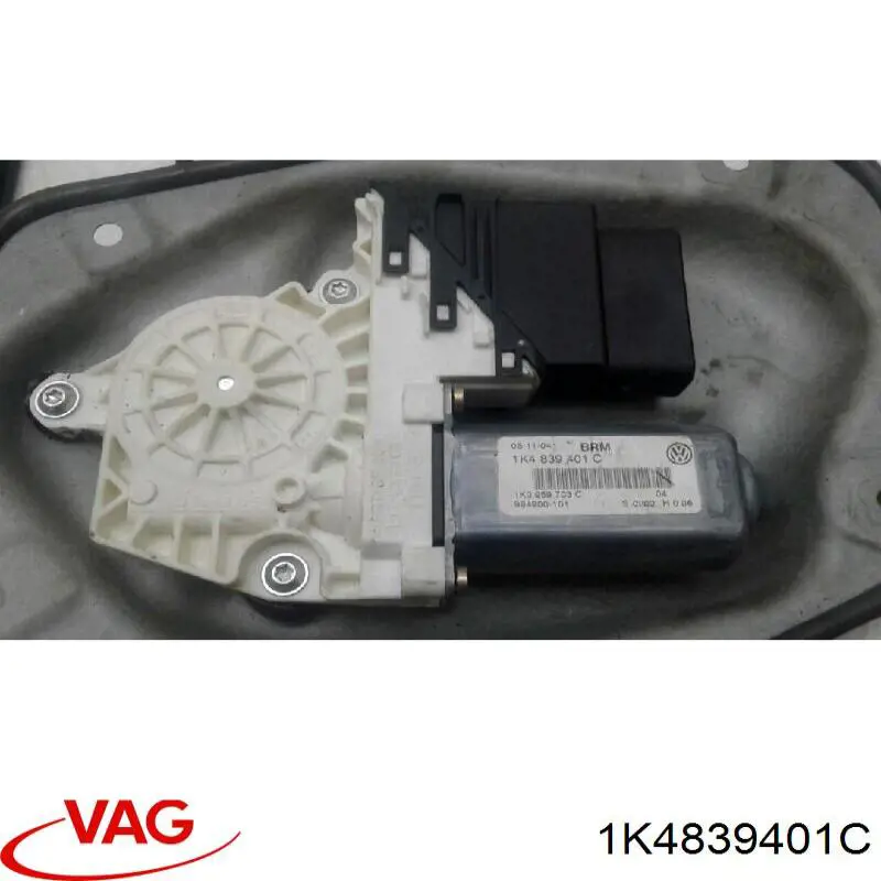 Mecanismo alzacristales, puerta trasera izquierda VAG 1K4839401B