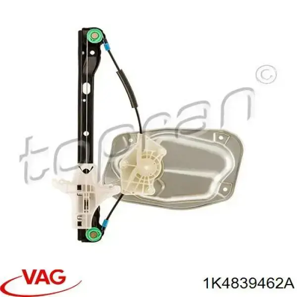 Mecanismo de elevalunas de la puerta trasera derecha VAG 1K4839462A precio, desde 41,18 EUR
