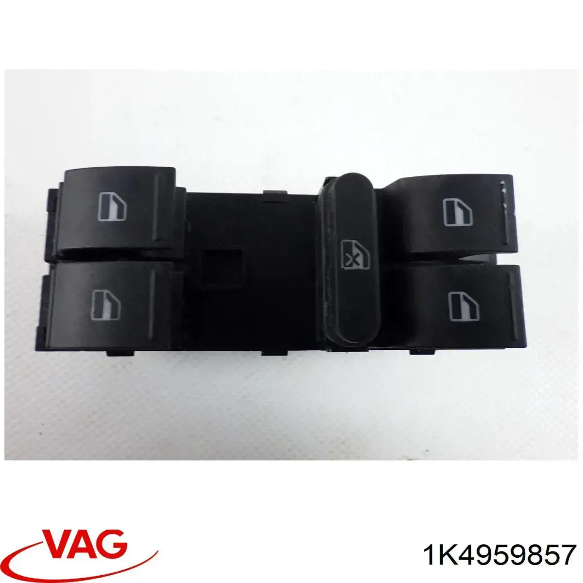 Interruptor de elevalunas delantera izquierda 1K4959857 VAG