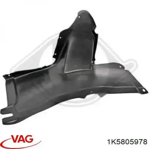 Comprar 1K5805978 VAG Paso de rueda delantero derecho