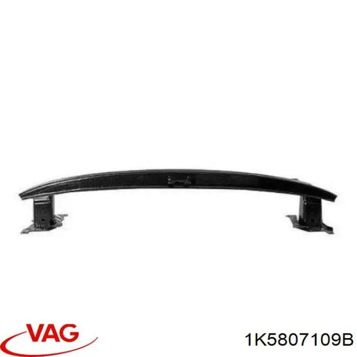 1K5807109B VAG Refuerzo parachoque delantero