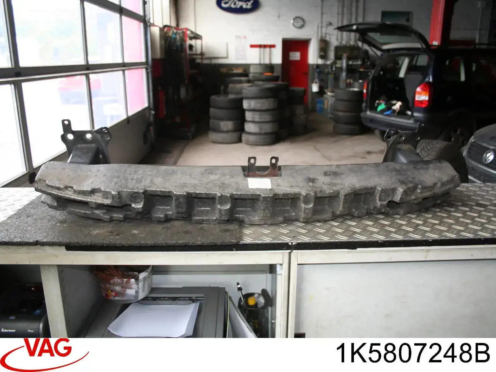 Comprar 1K5807248A VAG Absorbedor del parachoques delantero