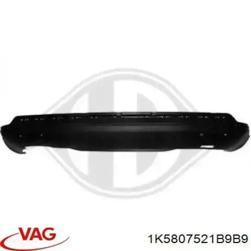 Comprar 1K5807521B9B9 VAG Alerón del parachoques trasero