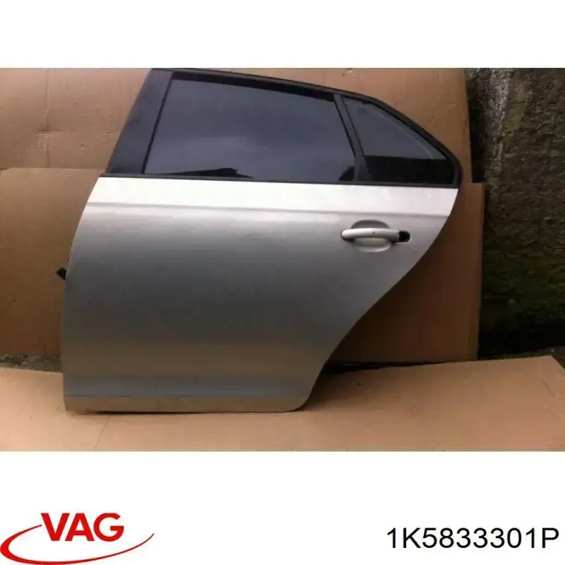Puerta trasera izquierda VAG 1K5833301P precio, desde 152,46 EUR