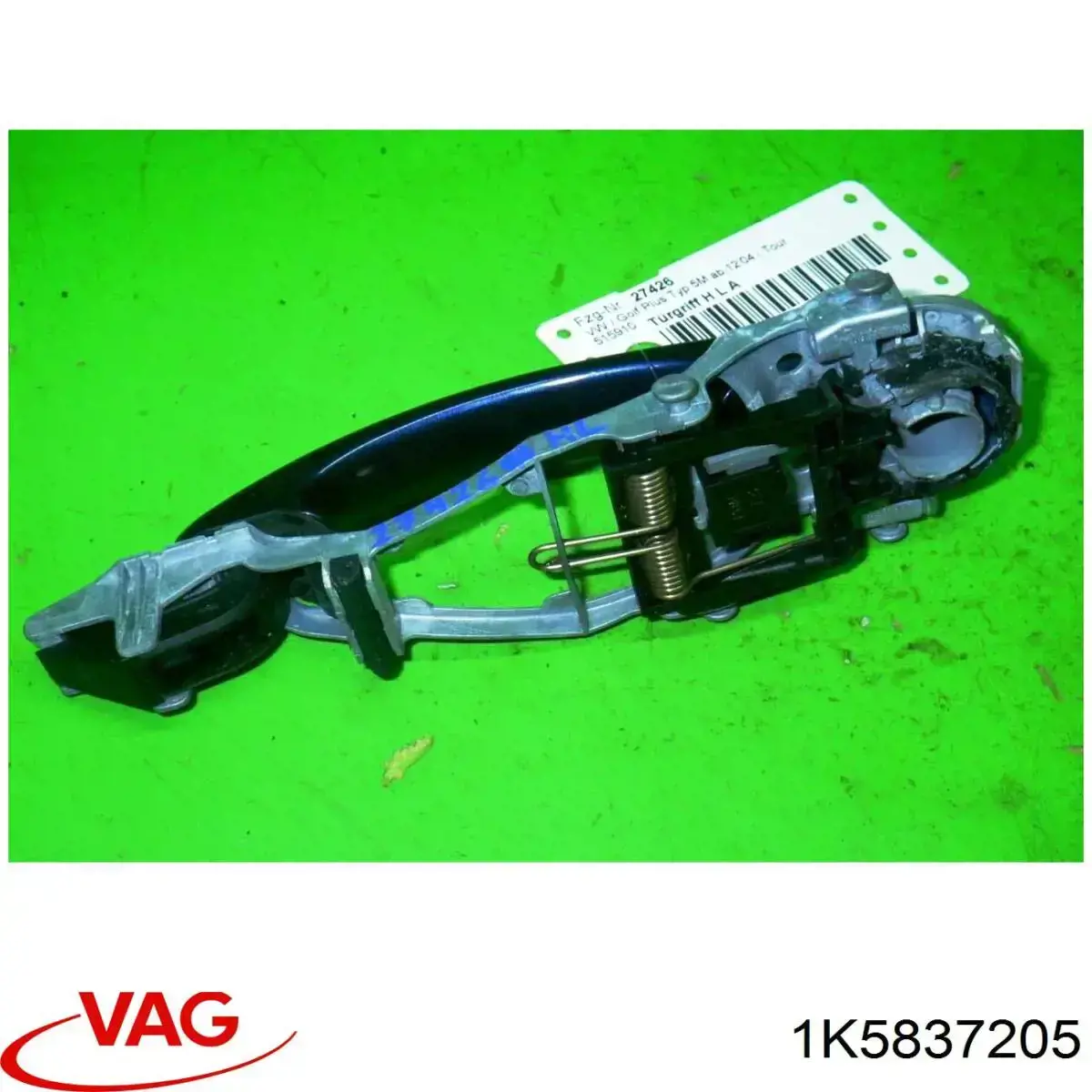 Comprar 1K5837205 VAG Manija exterior de puerta trasera