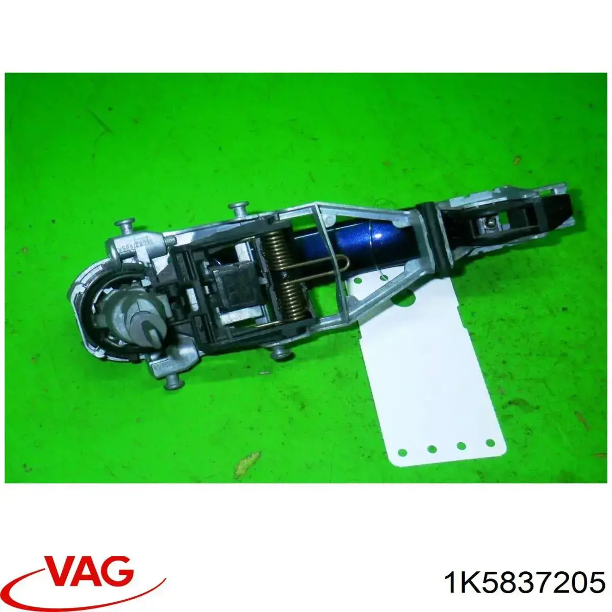 Manija exterior de puerta trasera 1K5837205 VAG