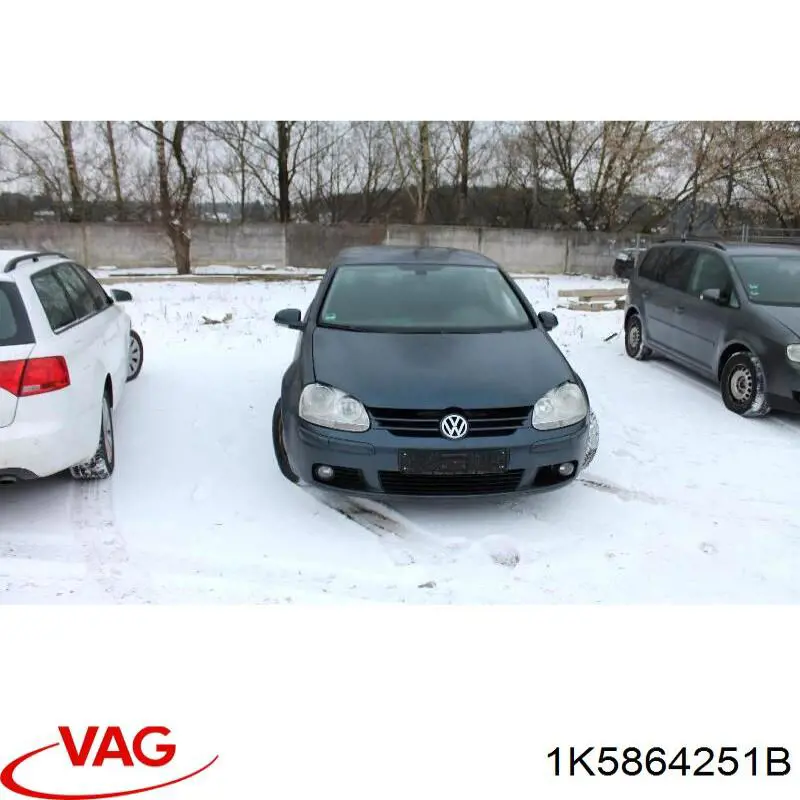 1K5864251B VAG Consola central del panel de control