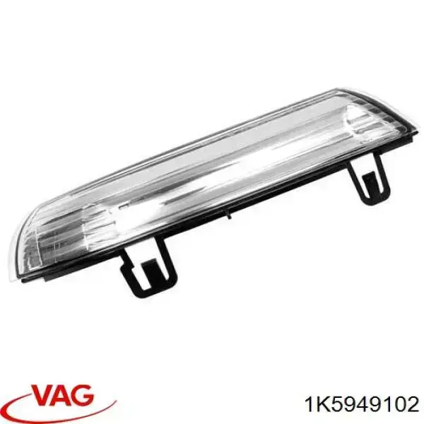 Luz intermitente del espejo retrovisor derecho 1K5949102 VAG