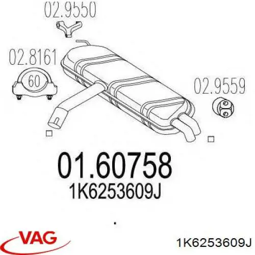 1K6253609J VAG