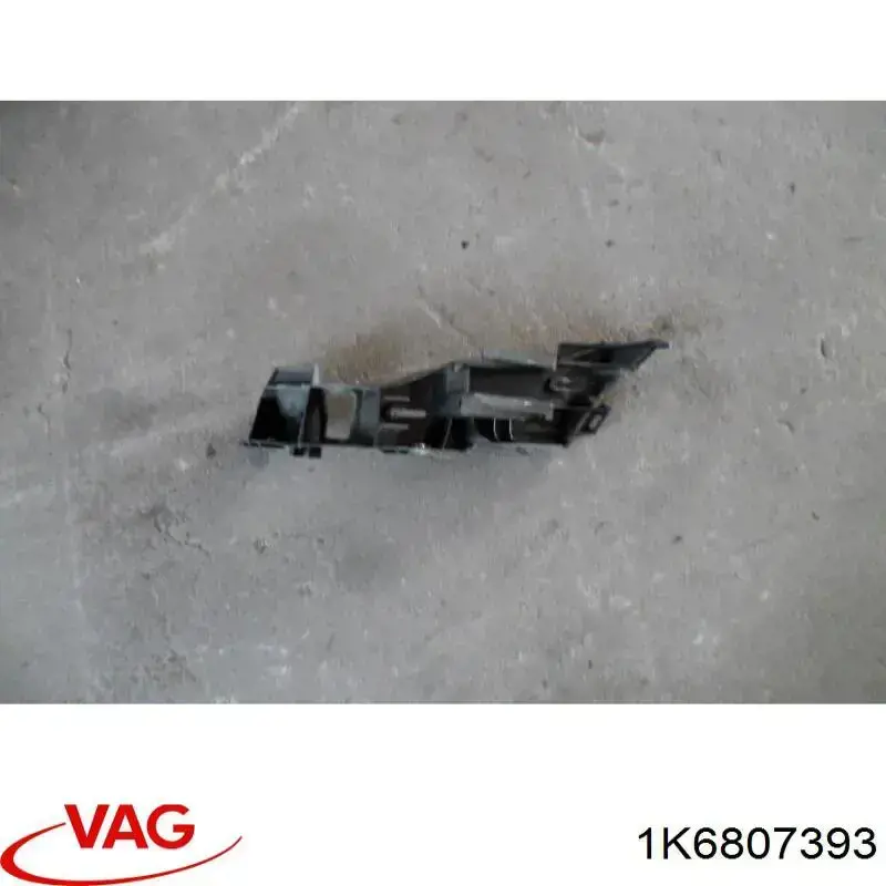 1K6807393 VAG Guía izquierda del parachoques trasero
