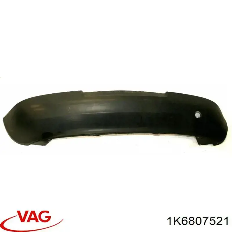 Alerón del parachoques trasero 1K6807521 VAG