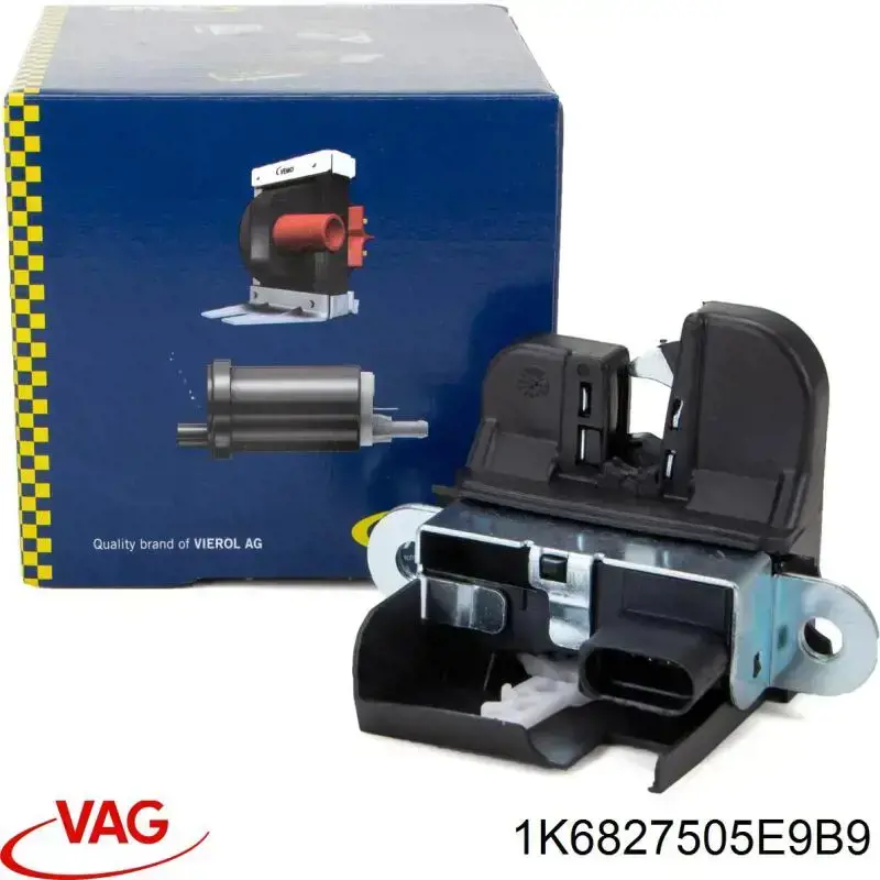 Cerradura de puerta trasera VAG 1K6827505E9B9