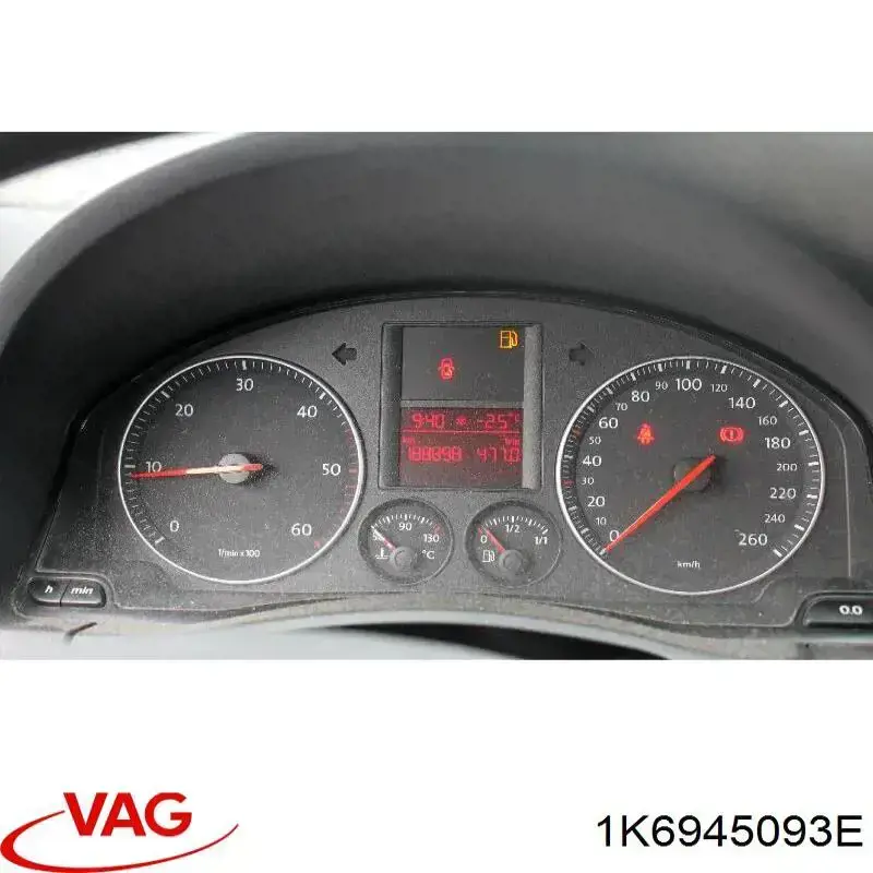 Piloto trasero interior izquierdo 1K6945093E VAG