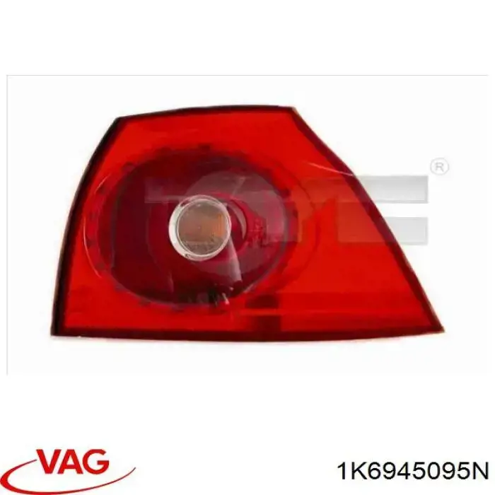 Piloto trasero exterior izquierdo 1K6945095N VAG