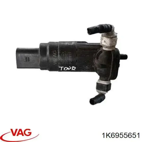 Bomba-motor de limpiaparabrisas delantero/trasero VAG 1K6955651 precio, desde 9,85 EUR