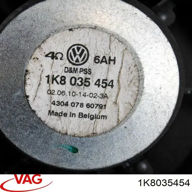 Altavoz de la puerta delantera 1K8035454 VAG