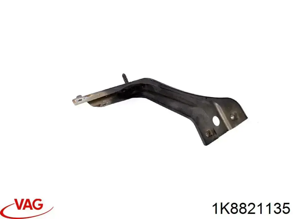 1K8821135 VAG Soporte delantero izquierdo para aleta delantera