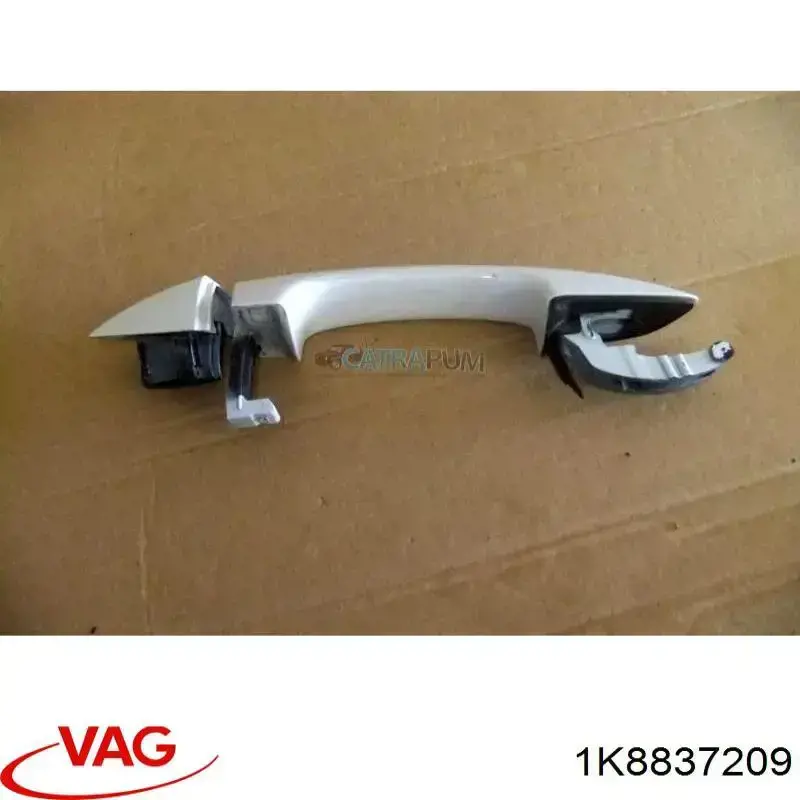 Soporte de manija exterior de puertas izquierdas VAG 1K8837209 precio, desde 9,50 EUR