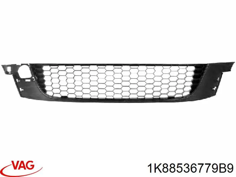 Comprar 1K88536779B9 VAG Rejilla central del parachoques delantero