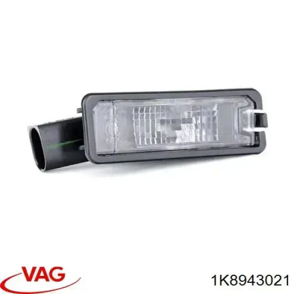 Luz de matrícula para Volkswagen Golf (5K1)
