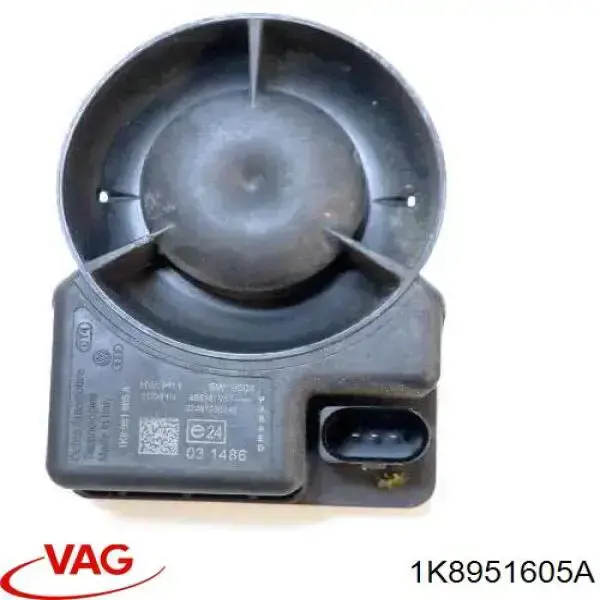 Sirena de alarma antirrobo 1K8951605A VAG